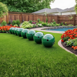 bowling-balls-in-backyard